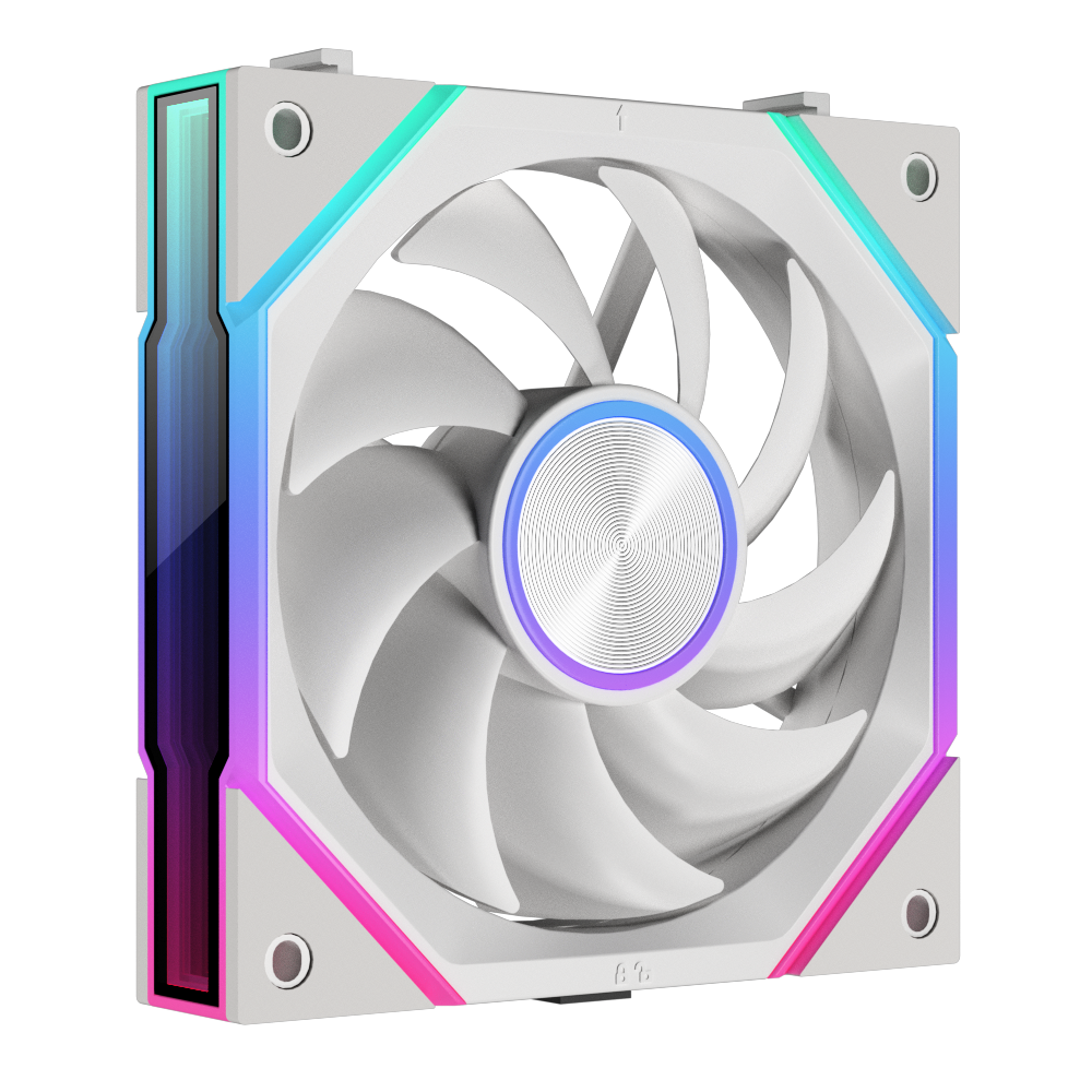 Nollie FAN GC120 ARGB Cooling Fan Modular Stackable Splicing PWM Silent 120mm RGB Fans 26LED