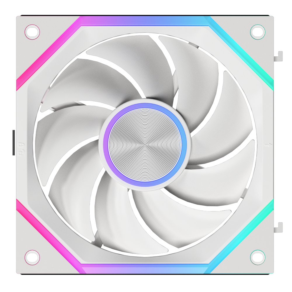 Nollie FAN GC140 ARGB 140mm Fans 34LED Cooling Fan Modular Stackable Splicing PWM Silent