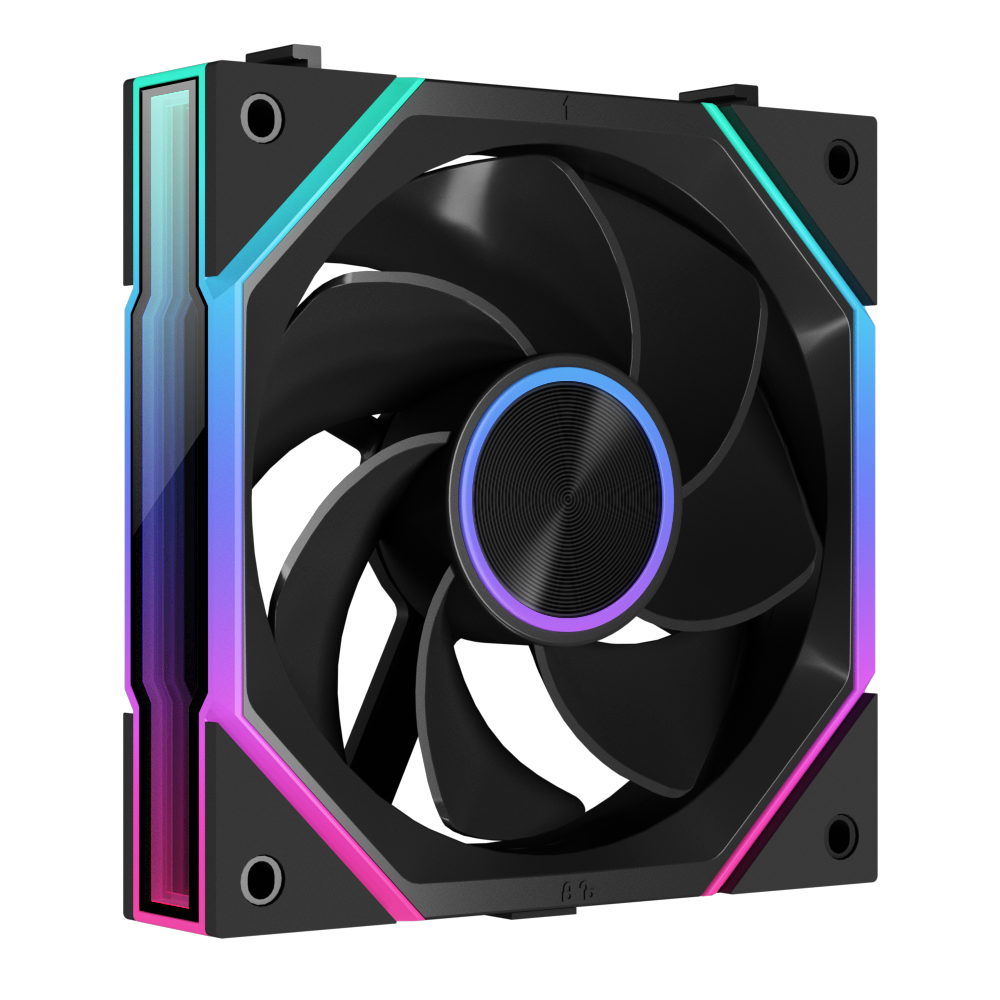 Nollie FAN GC120 ARGB Cooling Fan Modular Stackable Splicing PWM Silent 120mm RGB Fans